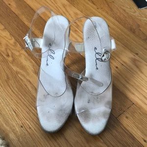 Ellie Brook Platform Sandal Bodybuilding heels